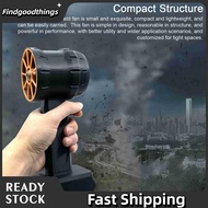 findgoodthings Portable Handheld Turbo Fan 64mm Ultra Large Brushless Motor High Speed Control Funct