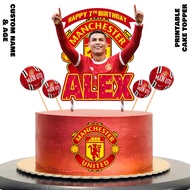 CRISTIANO RONALDO CR7 CAKE TOPPER