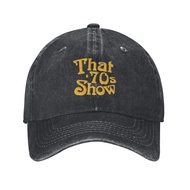 That 70S Show Trendy Adjustable Denim Hat Perfect For Outdoor Activities
