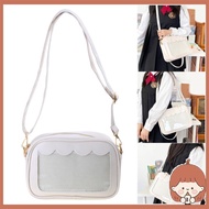 Silin Japanese Style Ita Bag Crossbody Purse Cute Pin Display Bag for School Travel