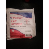 Lap sponge 12×12×12ply, with x-ray line, sterile