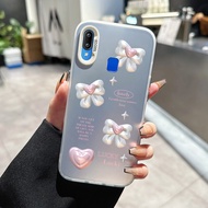 Case For VIVO Y91 Y91i Y93 Y95 Y91s Y90 Y1s Girls' Bowknot Transparent Mobile Phone Protective Hard