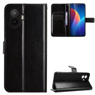 For TCL K70 5G Casing Flip Cover PU Leather Wallet Card Slot Stand Phone Case for TCLK70 TCL K70 XE 