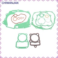 [chiwanji4x] Motorcycle Complete Gasket Set Accessories Plastic Engine Fit for CG125 156FMI