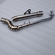 Exhaust muffler Pipe demak evo 110 z ZR Dv110 mv110 Dj90 xrm wave 100 110 wave 125 smsah 115 elbowBI