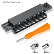 HCVN NES Cartridge Slot, 72 Pin NES Connector With 3.8mm 4.5mm Screwdriver Bit For Nintendo Console 
