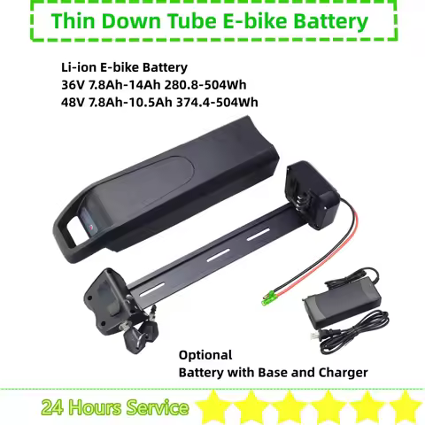 36V Down Tube Ebike Battery 36V 7.8Ah 10Ah 10.4Ah 12Ah 12.8Ah 14Ah 48V for Mr.Gee Eltreco XT 600 D E