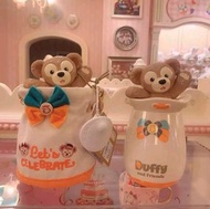 香港迪士尼 達菲熊 水壺 水桶造型水壺 5週年紀念款 斷貨絕版 小廢包❤️