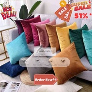Cushion Cover / Sofa Cushion Cover Aesthetic Suede 30x30 40x40 45x45 50x50 60x60 Homey Textile
