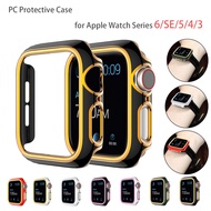 Case Screen Protector Full Cover Protective Frame for Apple Watch Series 6/5/4/3/2/1/SE iwatch 38mm 40mm 42mm 44mm