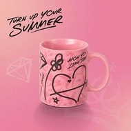 BLACKPINK + Starbucks Pink Doodles Ceramic Mug 12oz