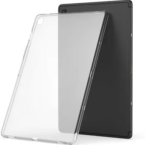 Transparent Tablet Case For Samsung Galaxy S5E 10.5" 2019 Soft TPU Clear Back Protector Cover For Sa