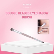 OFFICIAL Alyssa Madeline Professional Double Head Soft Fiber Makeup Brush Eyeshadow Make Up Beauty B