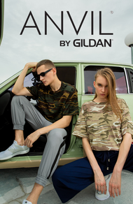 Anvil T-Shirt Midweight Camouflage/ARMY TEE/ CAMEL SHIRT/ EARTH SHIRT / BAJU ASKAR/ARMY GREEN / CLAS