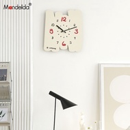 Perforation-free Clock Wall Clock Acrylic Clock Modern Simple Atmospheric Restaurant Clock Wall Clock