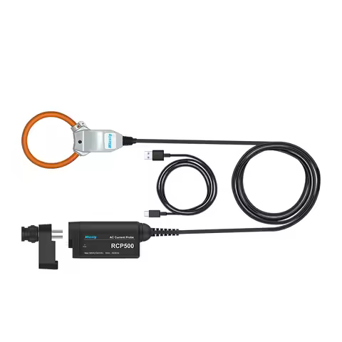 Micsig RCP500 Rogowski AC Current Probe Oscilloscope Probe High Voltage Differential Probe Kit Porta