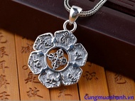 [HCM]MẶT DÂY CHUYỀN OM MANI PADME HUM - DC301