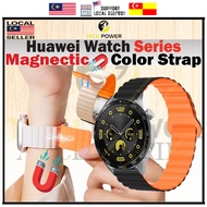 Strap Fits Huawei Watch GT6 /GT5 /GT4 /GT3,Pro /GT2,GT2e,GT2 Pro, Colors Loop Magnetic Silicone Stra