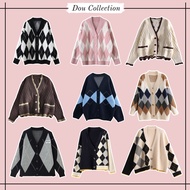 Women's CardiganJacket, Korean Style Multicolor Knitted Sweater INTERNATIONAL GIFT FOR WOMEN October