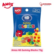 Amos 4D Gummy Blocks 72g