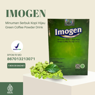 IMOGEN Minuman Serbuk Rasa Kopi Hijau 20Pcs Green Coffee