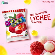 [ลด 50%！ของกินยกลัง - 120 ชิ้น] 25g ว้อนท์ ว้อนท์ คิวคิว กัมมี่ WANT-WANT QQ Gummies Green Apple / G