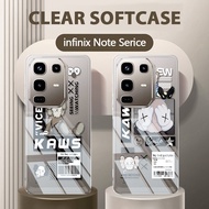 HP Latest Gloomybearclear Boys Casing Infinix Note 50 Pro 5G 30 40 Pro Plus 5G 40 4G Tk Cute Cellpho