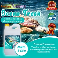 Pewangi Laundry Aroma Ocean Fresh 5L - Pewangi laundry Fresh Ocean - Parfum Laundry Import - Penghar