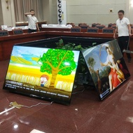 [Upgrade quality] All-in-One Mobile TV Stand Conference Room Chairman Table Floor-standing Low Troll