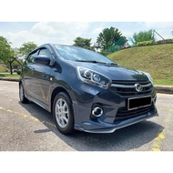 Perodua Axia 2017 Facelift Gear Up  Bodykit Body Kit Skirting Skirt With Oem Paint