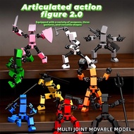 Lucky 13 2.0 Movable Action Figure 3D Printing Royal Armor Robot Toy DIY Assembly Model Gift for Kid