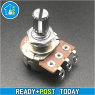 Guitar Volume Knob Potentiometer A500K B500K Potentiometer Spline Potentiometer 15mm Shaft Parts