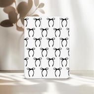 Coquette iPad Case 10th gen Cute Bow iPad Air 5th 10.9" Pro 12.9 2024 2022 Simple Cover Air 11 Mini 