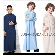 Jubah Budak Lelaki Cekak Musang Boys Jubah Cotton Eksklusif Jubah Imam ZAHRAH EXCLUSIVE