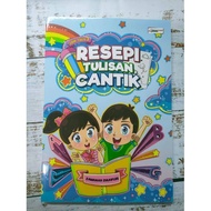 Resepi Tulisan Cantik - Buku latihan menulis B.Melayu Prasekolah/Tadika