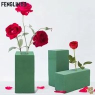 FENGLIN1I3 Flower Arrangement Foam, Green Drying Wet Function Floral Foam Blocks, Versatile Rectangl