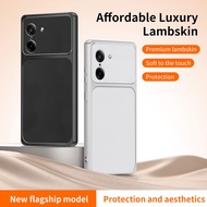 OnePlus Nord CE5 Luxury Leather Phone Case for OnePlus Nord CE4 Lite 5 4 CE 4 Original Lamb Skin Tex