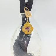 原創手作設計 / 使用 Padico 星の雫 uv膠 電腦繡文字拉鍊墜飾