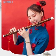 QINMEI Chinese Flute, Key C D E F G Bamboo Traditional Flute, Ethnic Instrument Chinese Professional