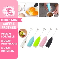 Hand Mixer Mini Drink Frother Drink & Egg Stirrer Coffee Foam Mixer Tool