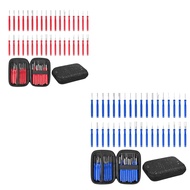 Terminal Removal Tool Kit 36 Pcs Depinning Tool Electrical Connector Pin Removal Tool Kit Pin Extrac