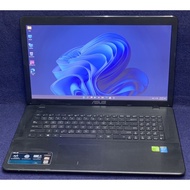 Asus i7 Gaming laptop with big screen ssd Dual graphic like new