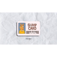 Simp Card - ATM Credit Debit Skin Sticker Card