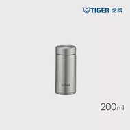 TIGER虎牌 夢重力超輕量304不鏽鋼保溫杯_隨行環保杯200ml(MMP-K020) 霧鈦銀