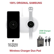 Wireless Charger Duo Pad Fast Charge 2.0 + Charger 25W Original 100%