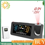 ZX3538 New Electronic Projection Clock Weather Station Weather Forecast Temperature and Humidity Dig