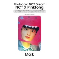 Photocard Hologram NCT Dream X Pinkfong - Photo card Premium Kpop Kartu Foto Member Unofficial Chenl