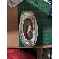 Aluminum Foil Tray Ox - 8550 / Aluminum Tray Oval / Aluminum Tray Oval Ox - 8550