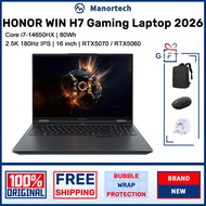 HONOR WIN H7 Gaming Laptop 2026 | Ultra 7 251HX / i7-14650HX | RTX5070 / RTX5060 | 16 inch 2.5K 180H