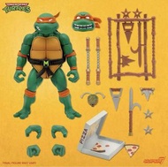 【 ZOO TOYS  玩具店 】 Super7 Ultimates終極系列 Teenage Mutant Ninja Turtles Michelangelo 7’’ Figure 忍者龜 第三波 米開朗基羅 7吋可動公仔